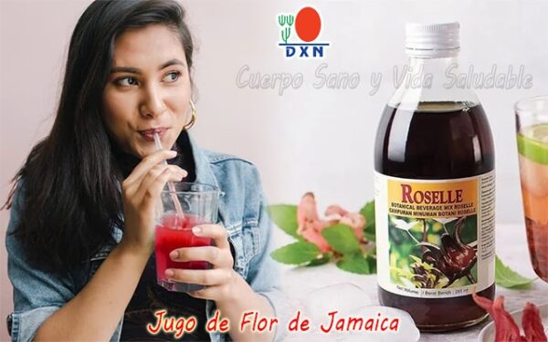 Jugo DXN Roselle | Bebidade flor de jamaica - Imagen 3